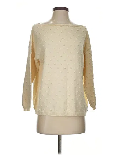 Pre-owned Callahan Pullover Sweater In Ivory