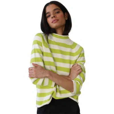 Callahan The Mock Neck Long-sleeve Top In Multi
