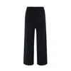 Callaite Women's Blue Cashmere Wide Leg Pants - Navy In Blue