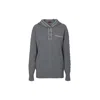 Callaite Women's Cashmere Cable Hood Top - Grey In Grey