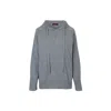 Callaite Women's Hoodie Cashmere Sweater-grey In Grey