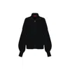 Callaite Women's Pure Cashmere Angelina Jacket - Black In Black