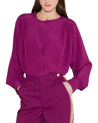 Câllas Callas Anya Silk Blouse In Pink