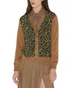 Câllas Callas Catia Wool Cardigan In Brown