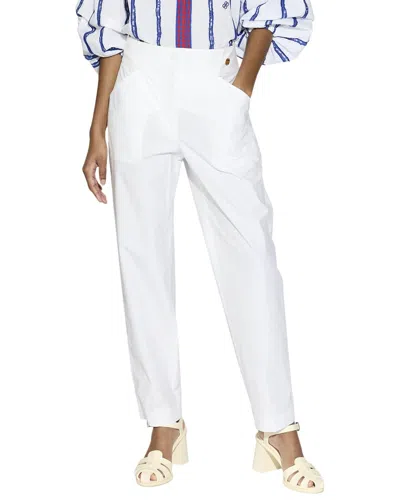 Câllas Callas Gaia Relaxed Fit Trouser In White