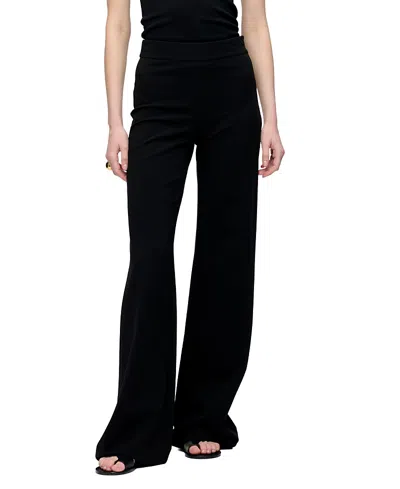 Callas Milano Anouk Stretch Jersey Wide Leg A-line Pant In Multi