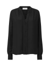 Callas Milano Athena Relaxed Fit Athena Long Sleeve Shirt In Black