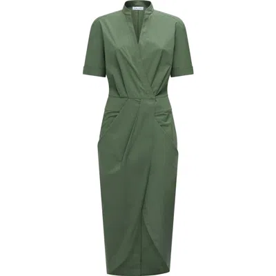 Callas Milano Bali Wrap Shirtdress