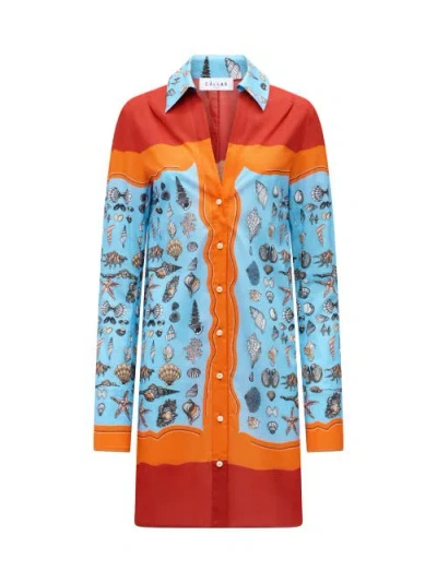 CALLAS MILANO CALLAS MILANO CHARISSE PRINTED SHIRT DRESS