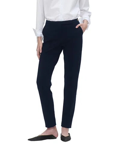 Callas Milano Cory Jersey Slim Pant In Blue