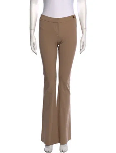 Pre-owned Callas Milano Flared Pants In Neutrals