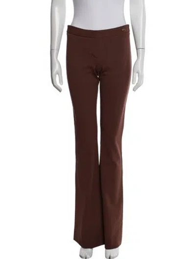 Pre-owned Callas Milano Flared Pants W/ Tags In Brown