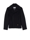 Callas Milano Franke- Zipper Front Moto Jacket In Black