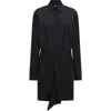 Callas Milano Gemmini Wrap Shirt Dress