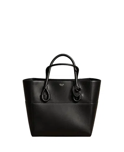 Callas Milano Gina Large East / West Tote Bag In Blue