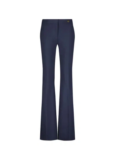 Callas Milano Jules Stretch Jersey Fit And Flare Pant In Blue