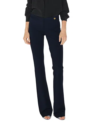 Callas Milano Jules Stretch Jersey Fit And Flare Pant In Blue