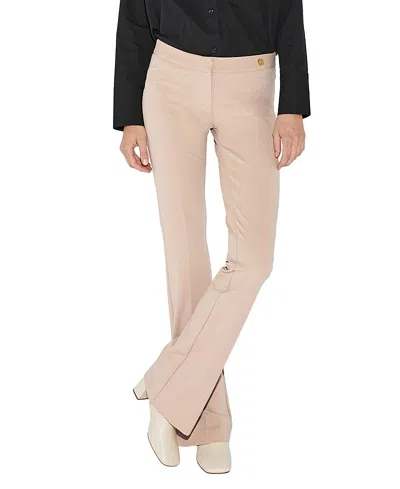 Callas Milano Jules Stretch Jersey Fit And Flare Pant In Pink