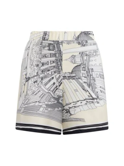 Callas Milano Juvia Rome Print Shorts