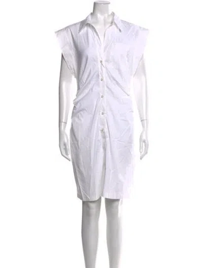 Pre-owned Callas Milano Knee-length Dress W/ Tags In Neutrals