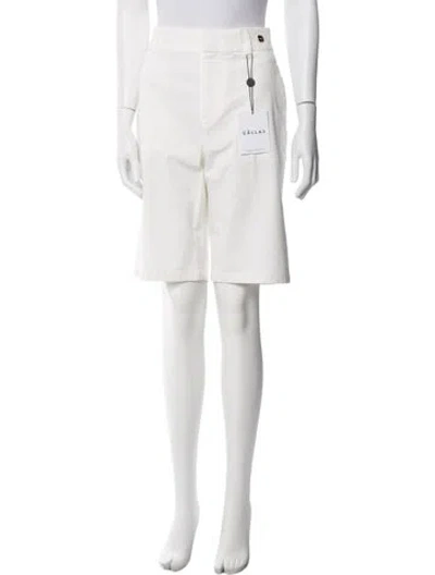 Pre-owned Callas Milano Knee-length Shorts W/ Tags In White