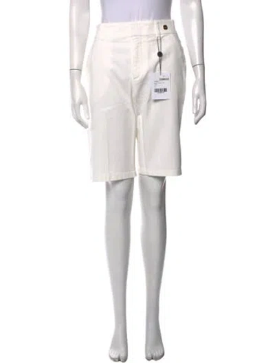 Pre-owned Callas Milano Knee-length Shorts W/ Tags In White