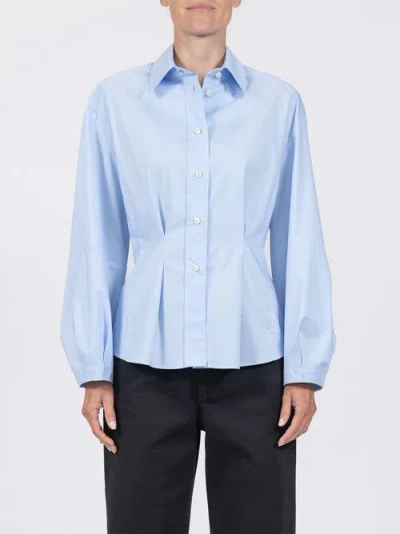Callas Milano Lucia Lantern Sleeve Shirt In Multi