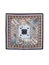 Callas Milano Milan Silk Scarf In Blue