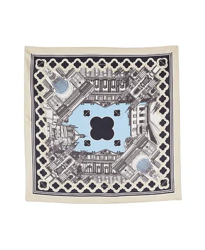 Callas Milano Milan Silk Scarf In Neutral