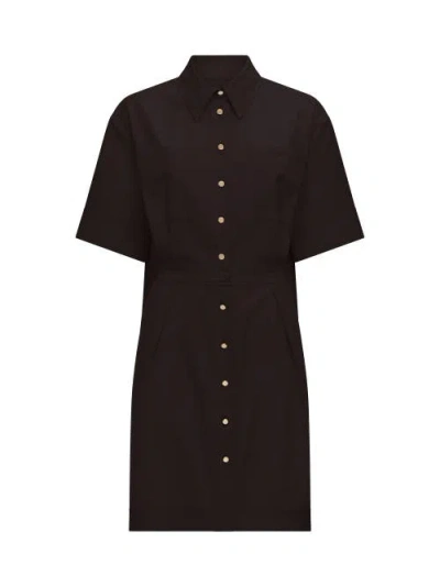 Callas Milano Montana Shirt Dress In Black