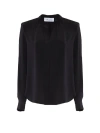 Callas Milano Olympia Silk Blouse In Black