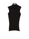 Callas Milano Romy Sleeveless Turtleneck In Black