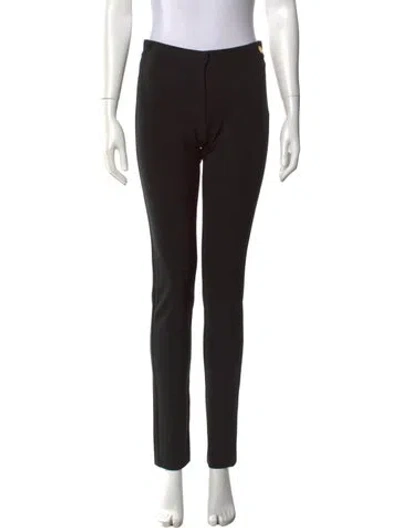 Pre-owned Callas Milano Skinny Leg Pants In Black