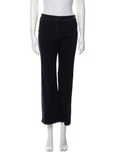Pre-owned Callas Milano Skinny Leg Pants In Blue