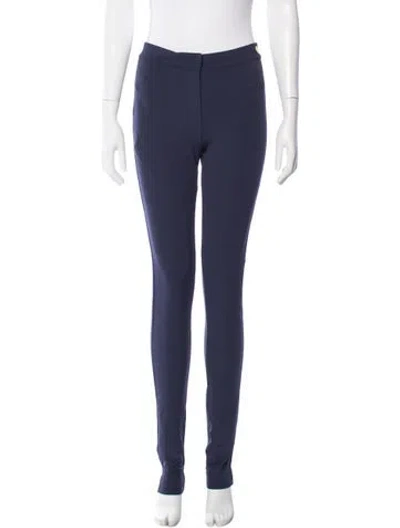 Pre-owned Callas Milano Skinny Leg Pants In Blue