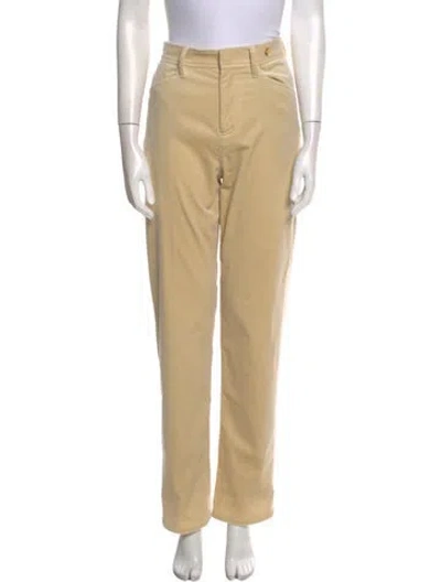 Pre-owned Callas Milano Straight Leg Pants In Neutral