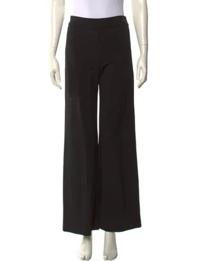 Pre-owned Callas Milano Wide Leg Pants In Black