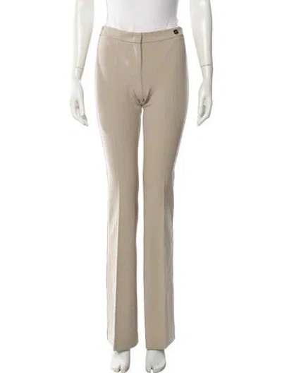 Pre-owned Callas Milano Wide Leg Pants In Neutral