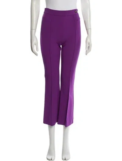 Pre-owned Callas Milano Wide Leg Pants In Purple