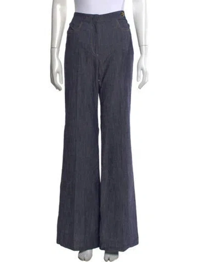 Pre-owned Callas Milano Wide Leg Pants W/ Tags In Blue