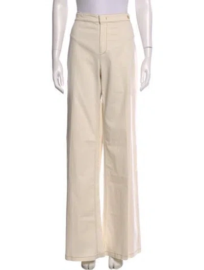 Pre-owned Callas Milano Wide Leg Pants W/ Tags In Neutral