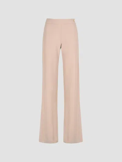 Callas Milano Women's Anouk Stretch Jersey Wide Leg A-line Pants In Brown