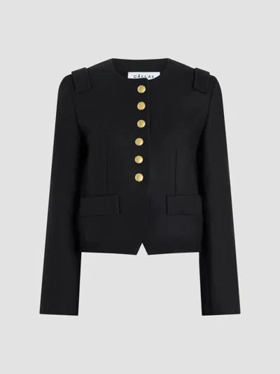 Callas Milano Women's Aubrey Cropped Jacket In Black