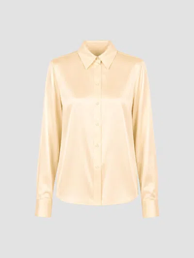 Callas Milano Women's Brooks Classic Shirt In Yellow