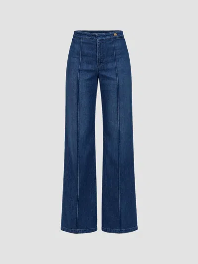 Callas Milano Women's Charly Washed Denim In Purple
