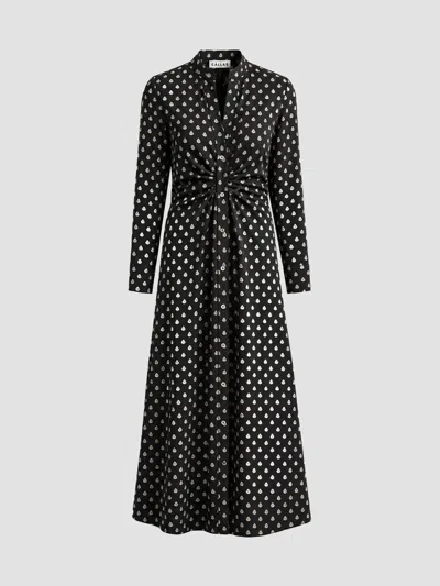 Callas Milano Women's Genny Fit And Flare Shirt Dress In Black