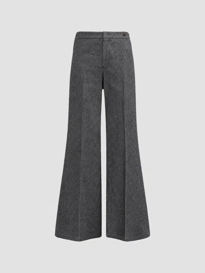 Callas Milano Women's Jane Denim Flare Pant In Gray