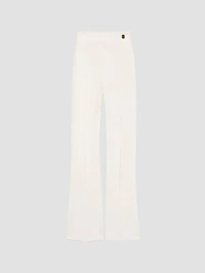 Callas Milano Women's Lola Cropped Flare Pants In White