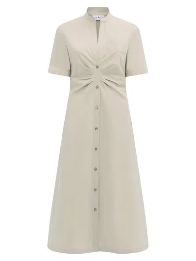 Callas Milano Women's Noor Long Shirt Dress In Brown