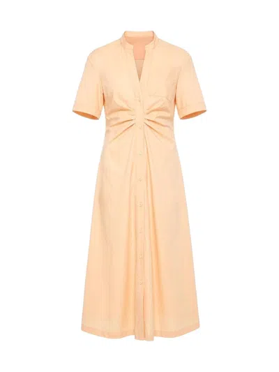 Callas Milano Women's Noor Short Sleeve Shirt-dress In Brown